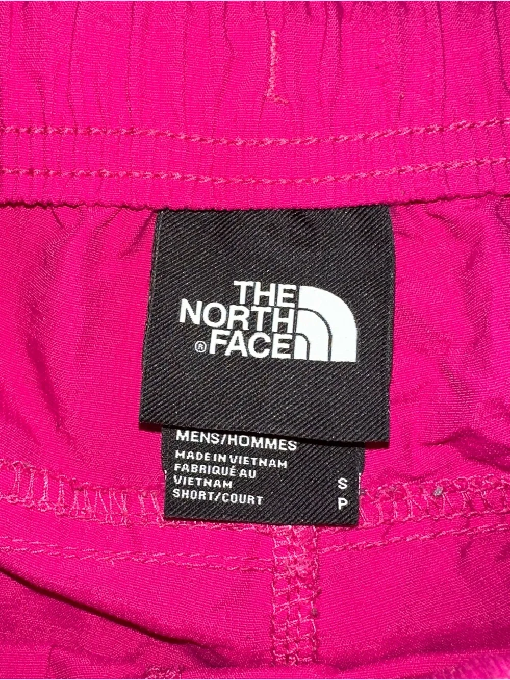 The North Face Bright Pink Elastic Waist Shorts